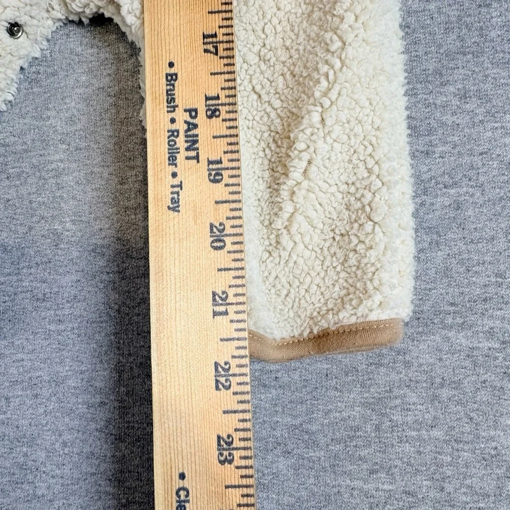 Carter's Sherpa Jumpsuit Baby 6m Cream Adventure Seeker Fleece One Piece
